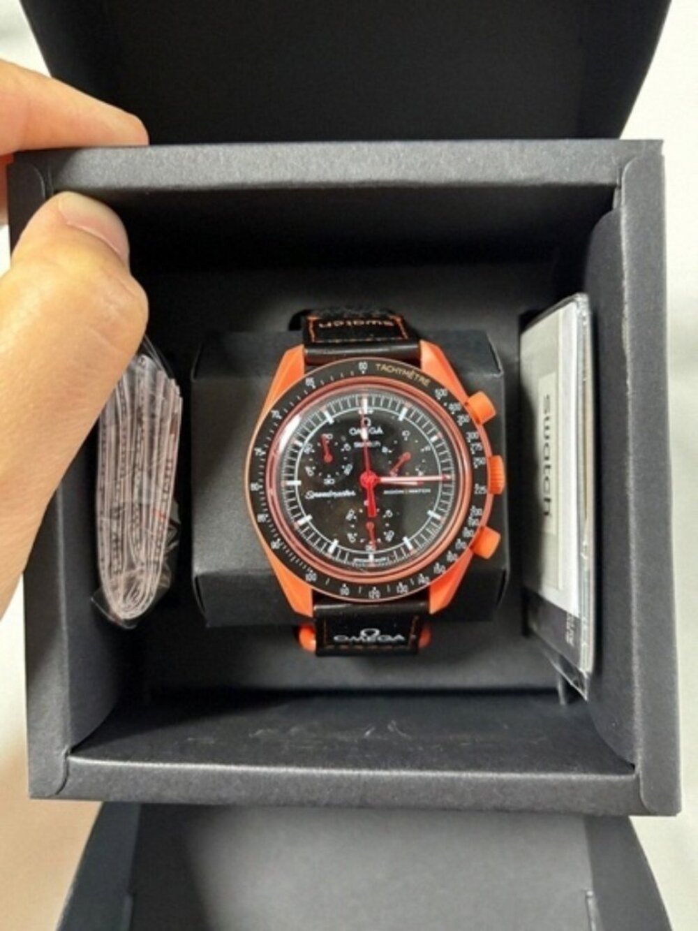 Omega Earth Volcano Battery Watch